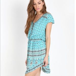 RARE! Spell And The Gypsy Collective Gypsiana Playdress Turquoise